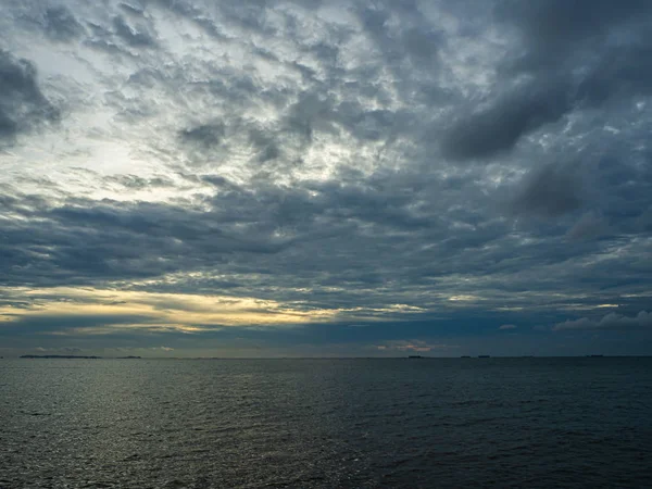 Landschap van stranden met zee, Pattaya Thailand . — Stockfoto