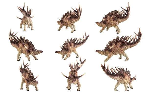 Кентрозавр Динозавр Белом Фоне — стоковое фото