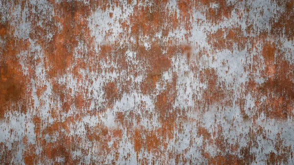 Textura Metal Ferrugem Manchas Fundo Closeup Fundo Abstrato Modelo Vazio — Fotografia de Stock