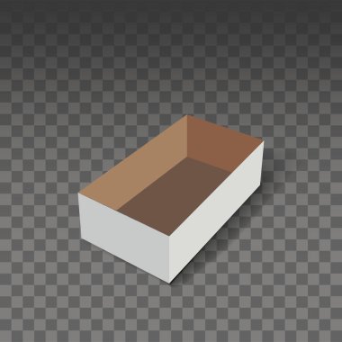 beyaz karton kutu renkleri sahte vektör yukarı değiştirmek kolaydır