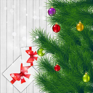 Noel tebrik kartı neşeli Noel partisi tasarımı ile tatil
