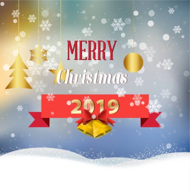 Noel tebrik kartı neşeli Noel partisi tasarımı ile tatil