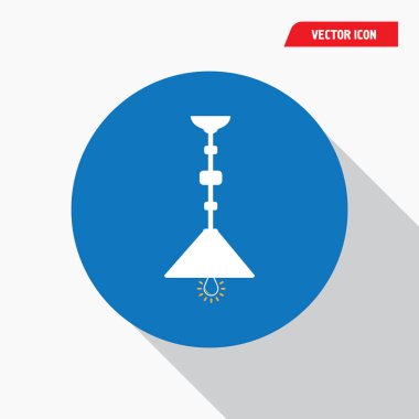 beyaz tavan lamba simgesi
