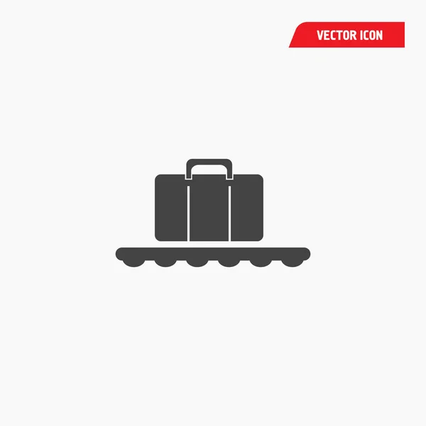 Repülőtéri poggyász igénylése vezérlő ikonja — Stock Vector