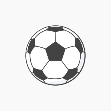 Futbol vektör simgesi, gol.