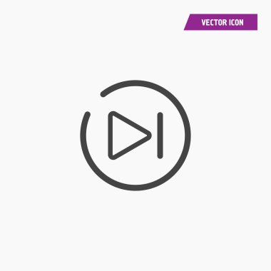 Medya oynatma, yükleme çemberinde sonraki son simge