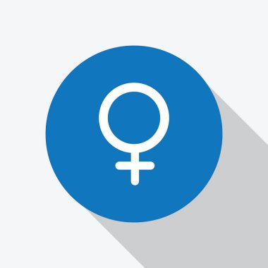 Beyaz bekar kadın cinsi, Venüs sembolü simgesi 