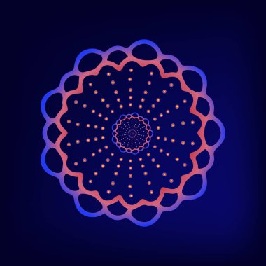 Tasarım şablonu için dekoratif çizgi sanat çerçeveleri.