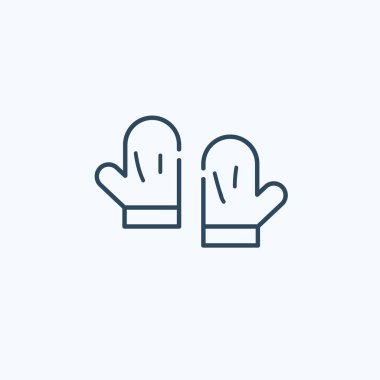 İllüstrasyon izole işareti kış sembol simge vektör