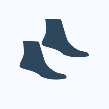 Web satırı simgesi. Ayak, ayakta ayak