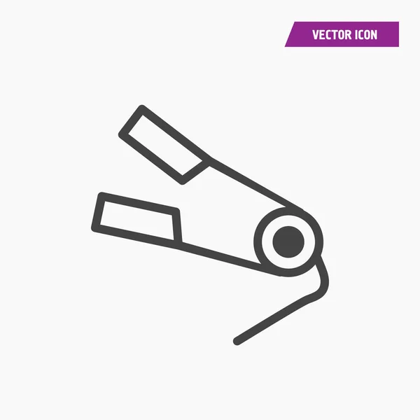 Icono de aguja ilustración símbolo de signo vectorial aislado — Vector de stock