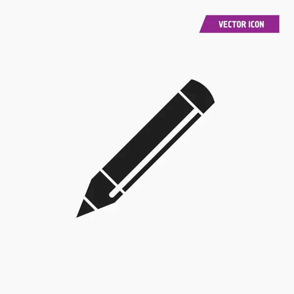 Icono de la pluma ilustración símbolo de signo vectorial aislado — Vector de stock