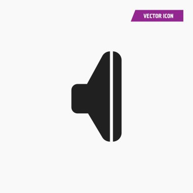 Ses illüstrasyon izole işareti sembol simge vektör