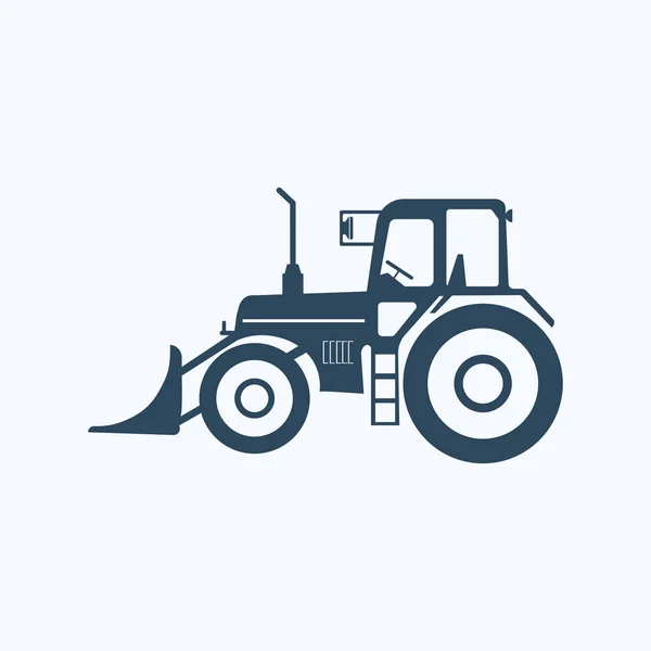 Icono del tractor ilustración símbolo de signo de vector aislado — Vector de stock