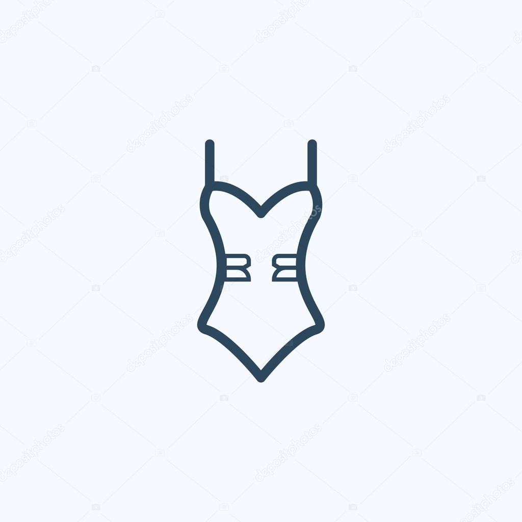 Underwear icon illustration isolated vector sign symbol