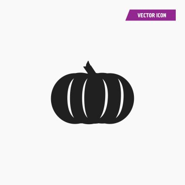 Halloween kabak illüstrasyon izole işareti sembol simge vektör