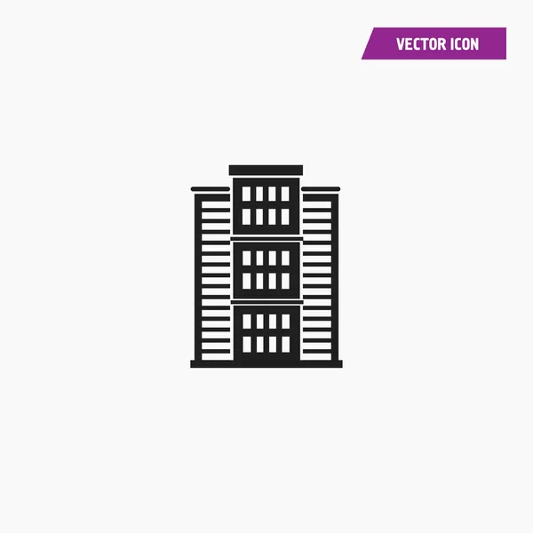 Vektorépület ikon illusztráció izolált vektor jel szimbólum — Stock Vector