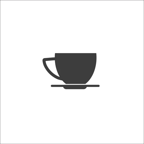 Una tazza di caffè. icona della tazza di caffè . — Vettoriale Stock