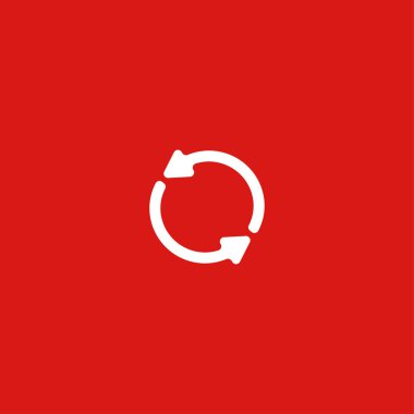 Ok simgesi illüstrasyon izole vektör.