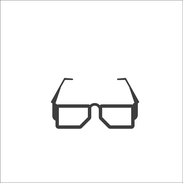 Vetor de óculos. Coleção de arte acessórios preto . — Vetor de Stock