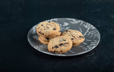 Tereyağlı çikolatalı kurabiye.