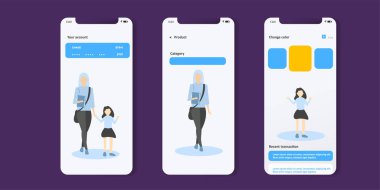 GPS çocuk izleyici akıllı telefon arayüzü