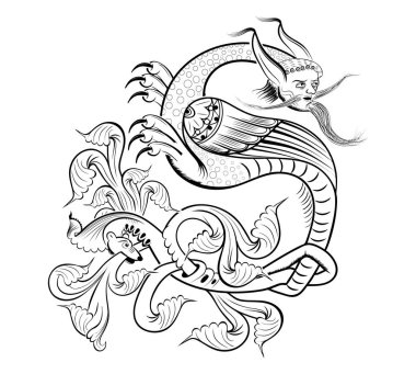 Süslü erkek uçurtma