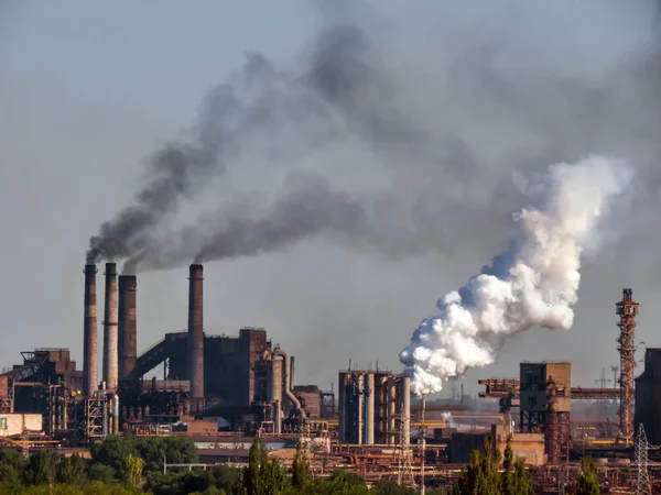 Émissions de polluants atmosphériques - grande quantité Images De Stock Libres De Droits