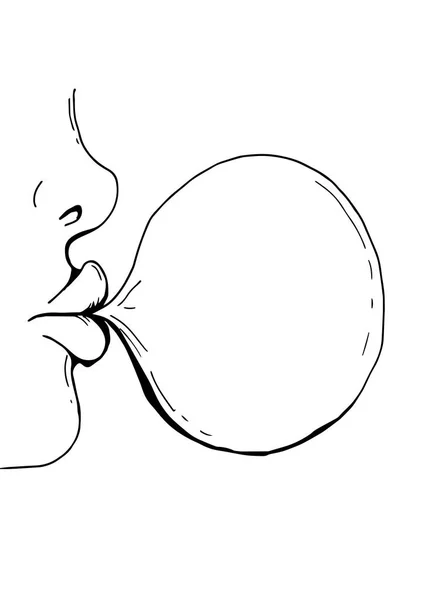 Как надуть пузырь из жвачки во рту поэтапно для начинающих с картинками