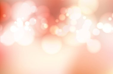 Yumuşak ışık arkaplan illüstrasyonlu soyut bokeh ışıkları
