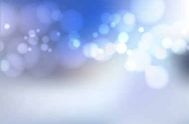 Yumuşak ışık arkaplan illüstrasyonlu soyut bokeh ışıkları