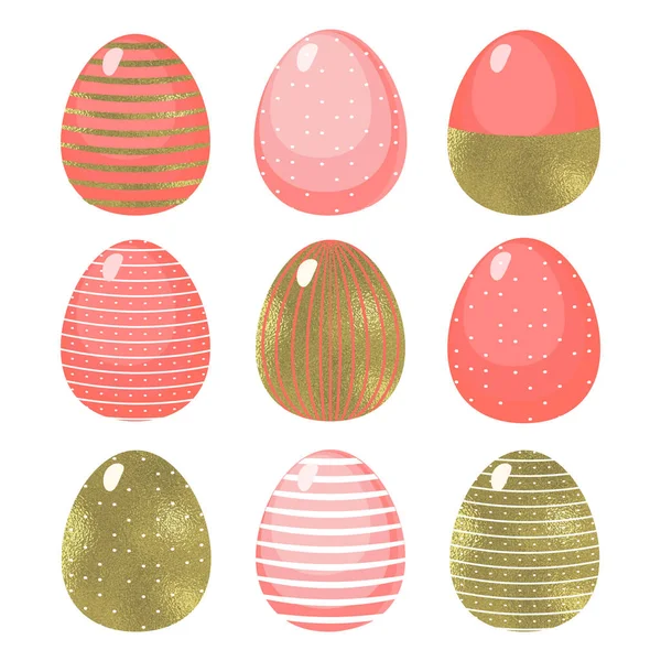 Diseño vintage vectorial para usted Tarjeta de Pascua o invitación con ilustraciones dibujadas a mano — Archivo Imágenes Vectoriales