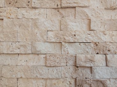 Dekoratif duvar panelleri tuğla bakan. Arka plan deseni