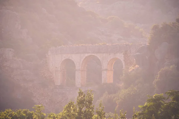 Római Ókori Híd Maradványai Ayas Mersin Tartomány Törökország — Stock Fotó