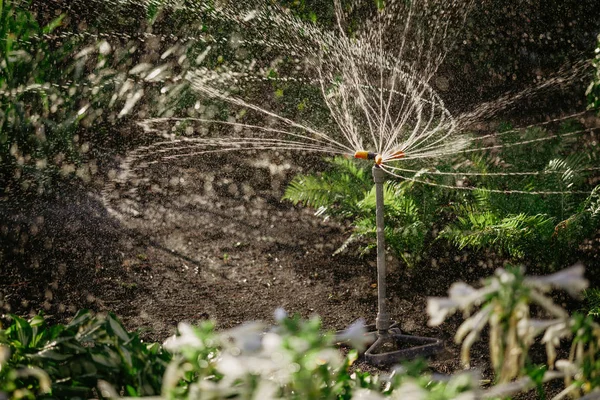 Artificial Rain Jet — Stock Photo, Image