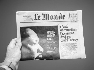 Le Monde Martin Luther King ölüm 50'nci yıldönümü hakkında