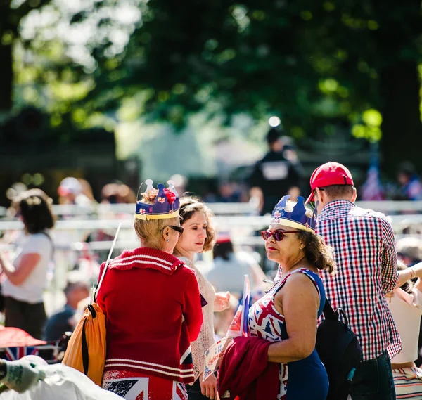 Koninklijke bruiloft sfeer in Windsor — Stockfoto