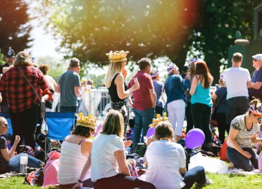 Windsor uzun yol Park Royal Düğün atmosferde 