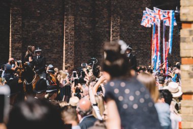 Royal Düğün atmosfer Windsor kameralar kaldırdı