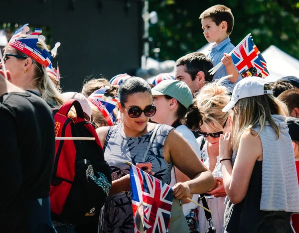 Royal Wedding atmosphere in Windsor — Stock Photo, Image
