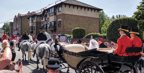 Windsor England May 2018 Prince Harry Duke Sussex Meghan Duchess — Stock Photo, Image