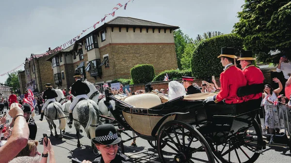 Windsor England May 2018 Prince Harry Duke Sussex Meghan Duchess — Stock Photo, Image