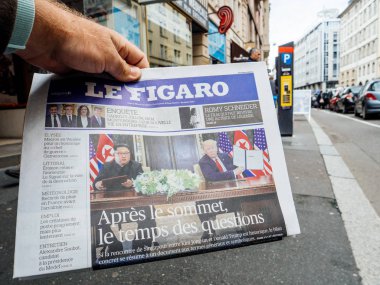 Le Figaro Trump Kim toplantı hakkında