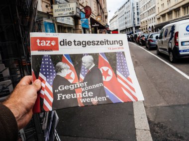 ABD Başkanı Donald Trump toplantı Kuzey Kore lideri Kim Jong