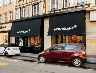 Lüks Montblanc seyretmek mağaza Strazburg 