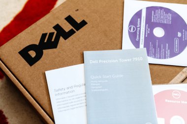 Dell bilgisayar iş istasyonu unboxing