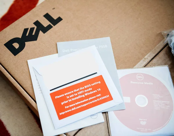 Dell bilgisayar iş istasyonu unboxing