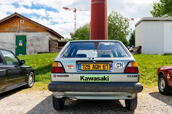 Hermoso coche vintage de lujo Volkswagen Golf C — Foto de Stock