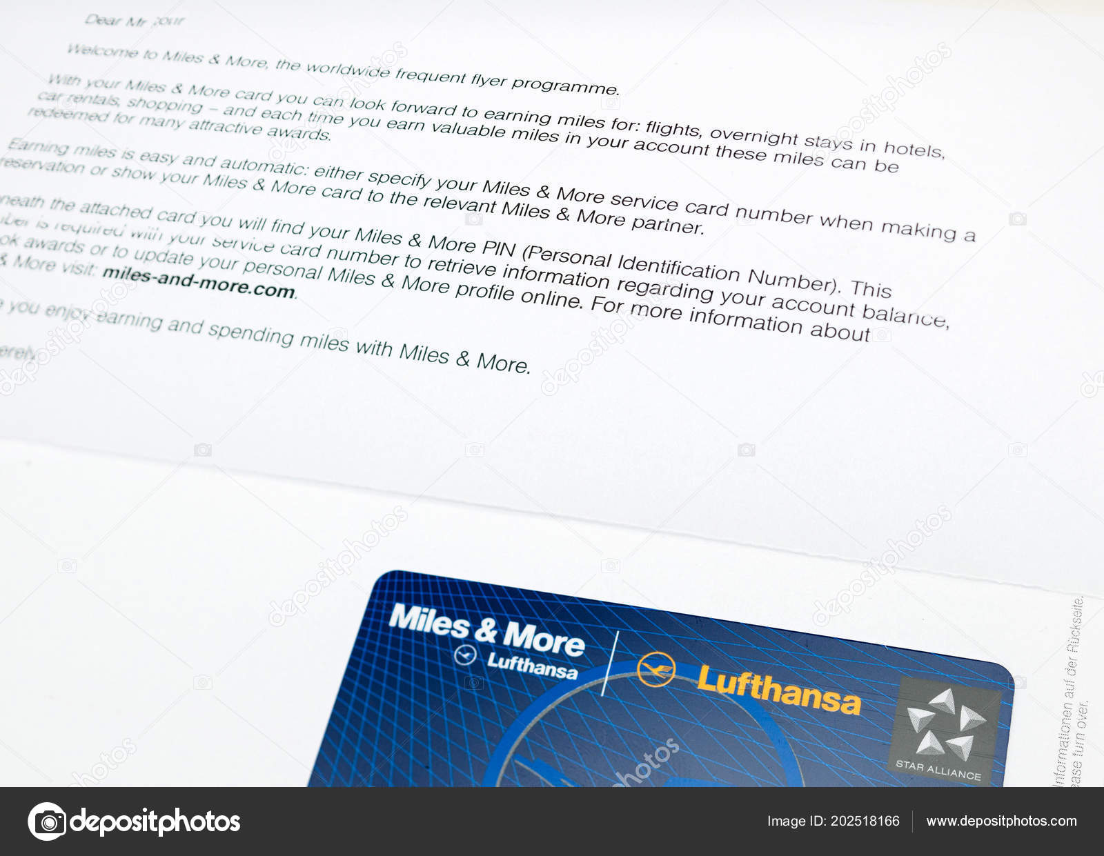Lufthansa Id Card