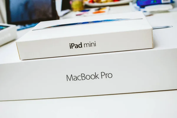 Londres Reino Unido Ene 2015 Nuevo Ipad Mini Tablet Apple — Foto de Stock